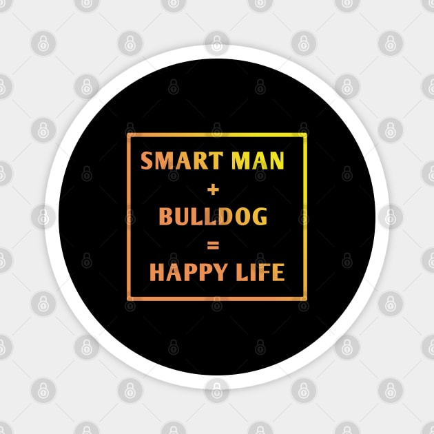 Bulldog Lover Magnet by BlackMeme94